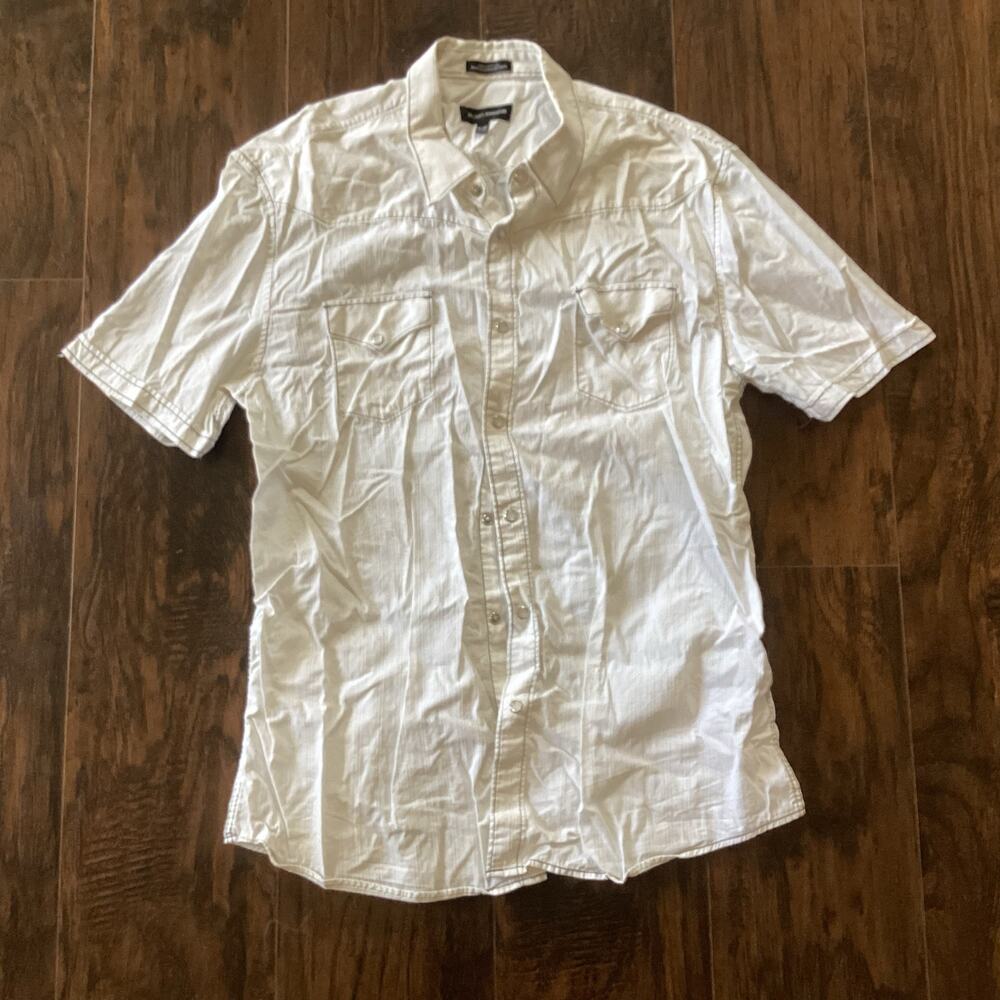 Michael Brandon Pearl Snap Button Shirt